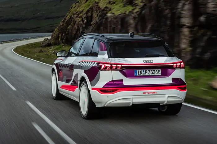 Audi Q6 e-tron SUV interior previews new design theme